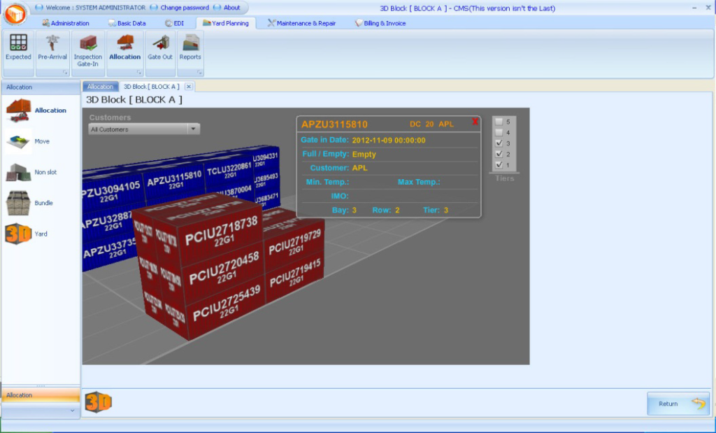 Container Yard Software Yard Management Software – InfoSys Tech IST